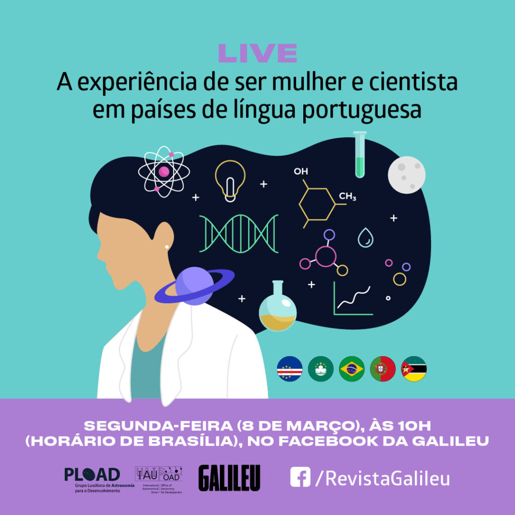 A experiência de ser mulher e cientista em países de língua portuguesa - banner
