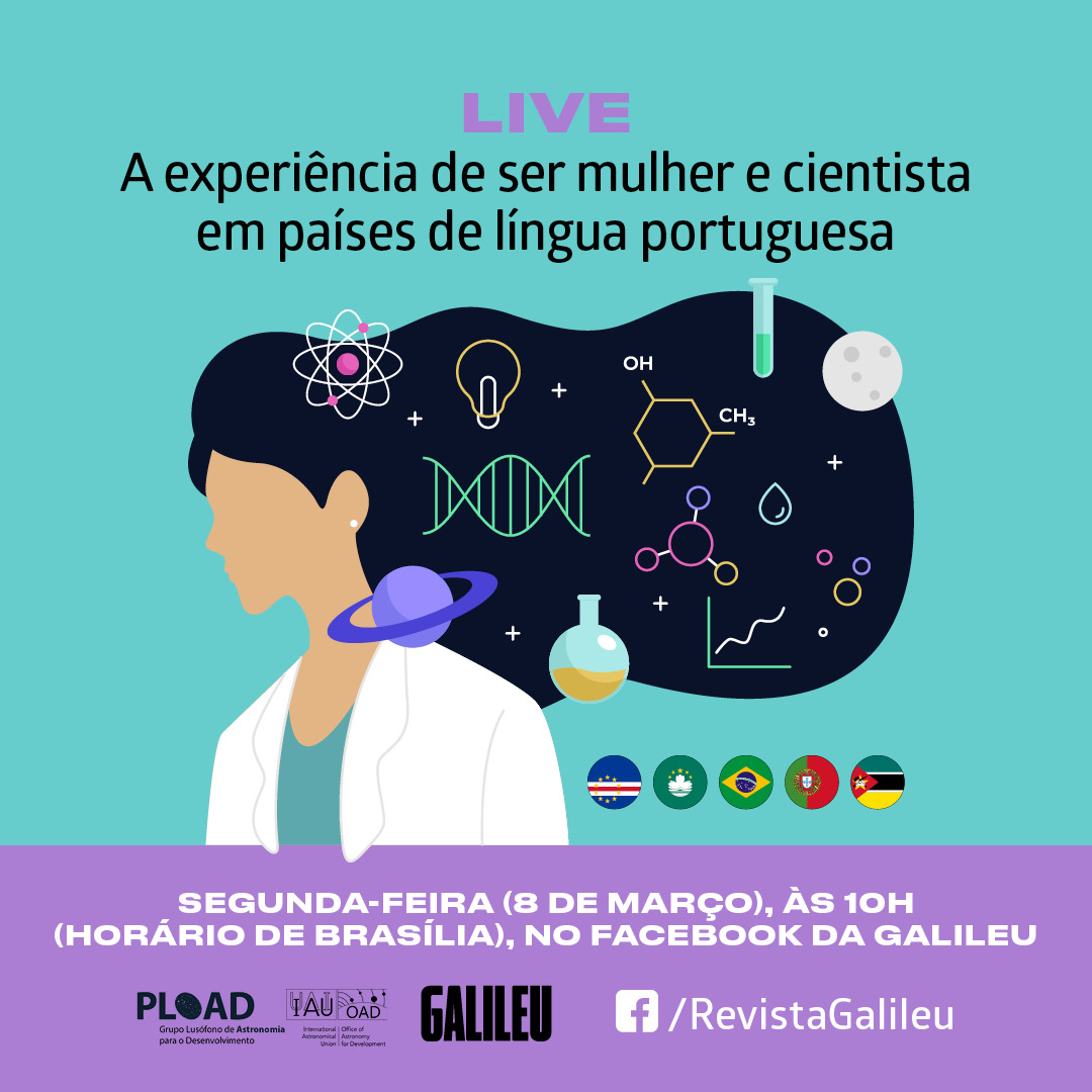 LIVE: A experiência de ser mulher e cientista em países de língua portuguesa