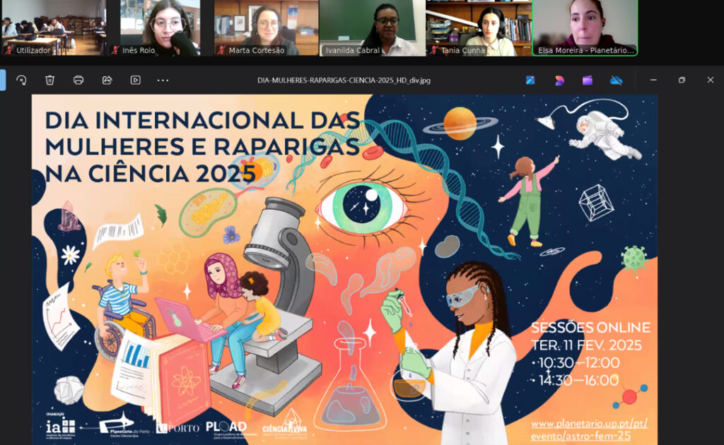 Webinar - Dia Internacional das Mulheres e Meninas na Ciência 2025