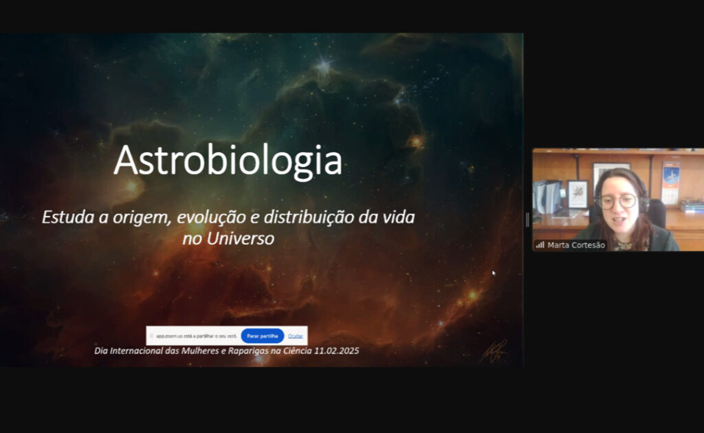 Astrobiologia, por Marta Cortesão