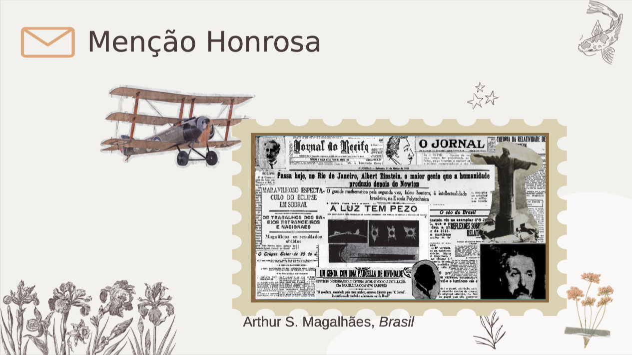 Menção Honrosa - Categoria Adulto