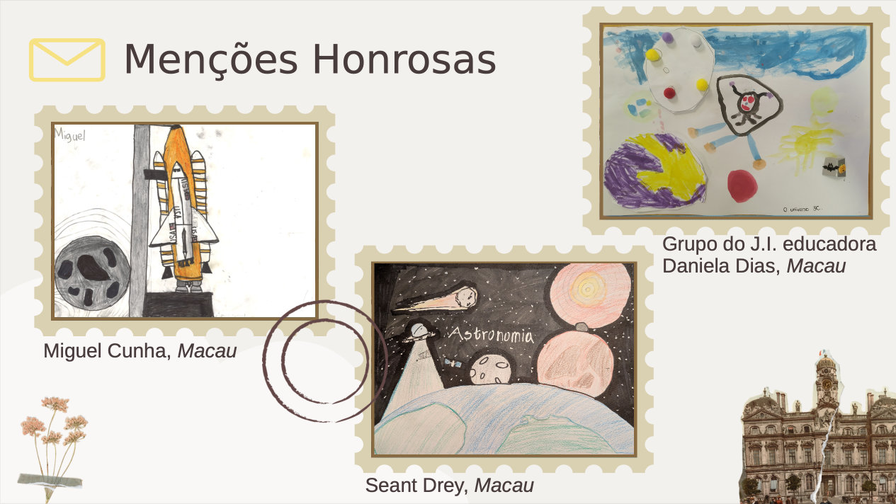 Menções Honrosas - Categoria Infantil