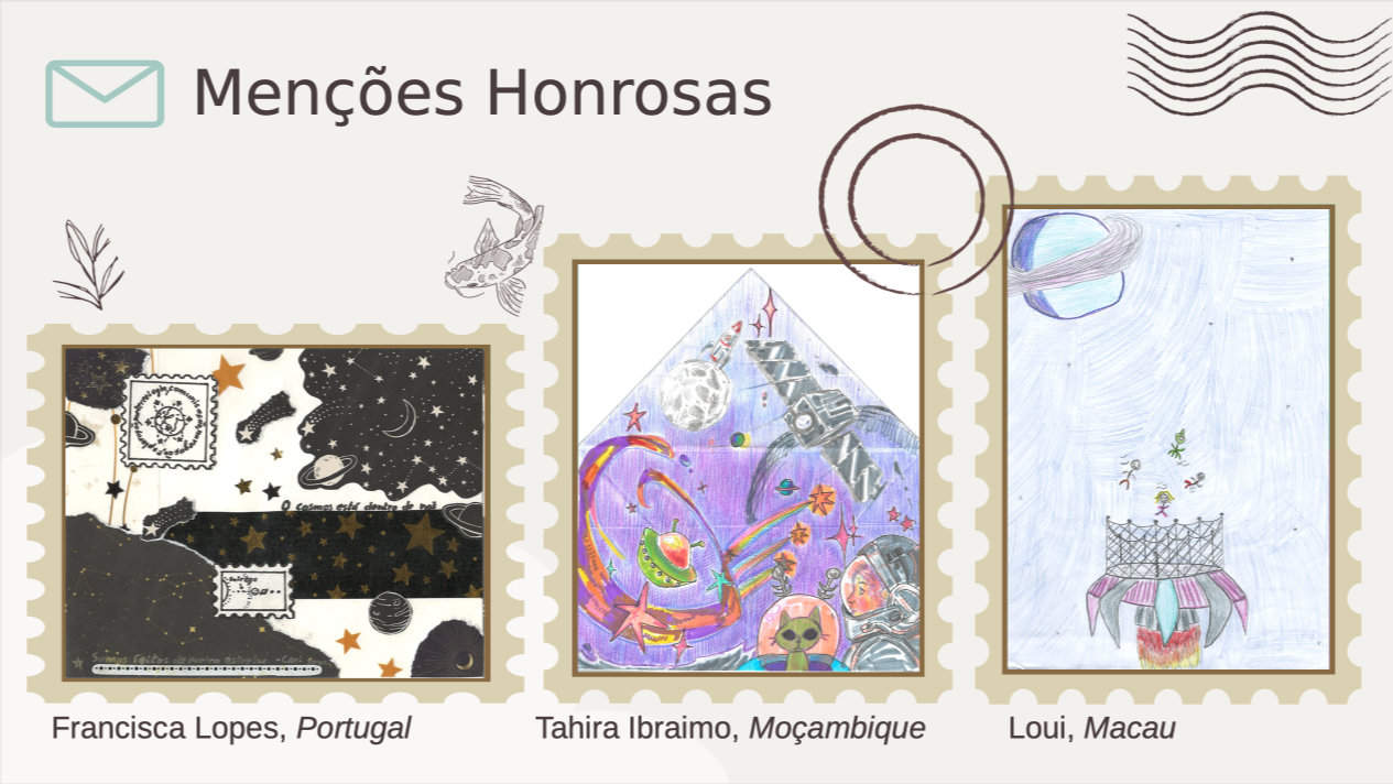 Menções Honrosas - Categoria Juvenil