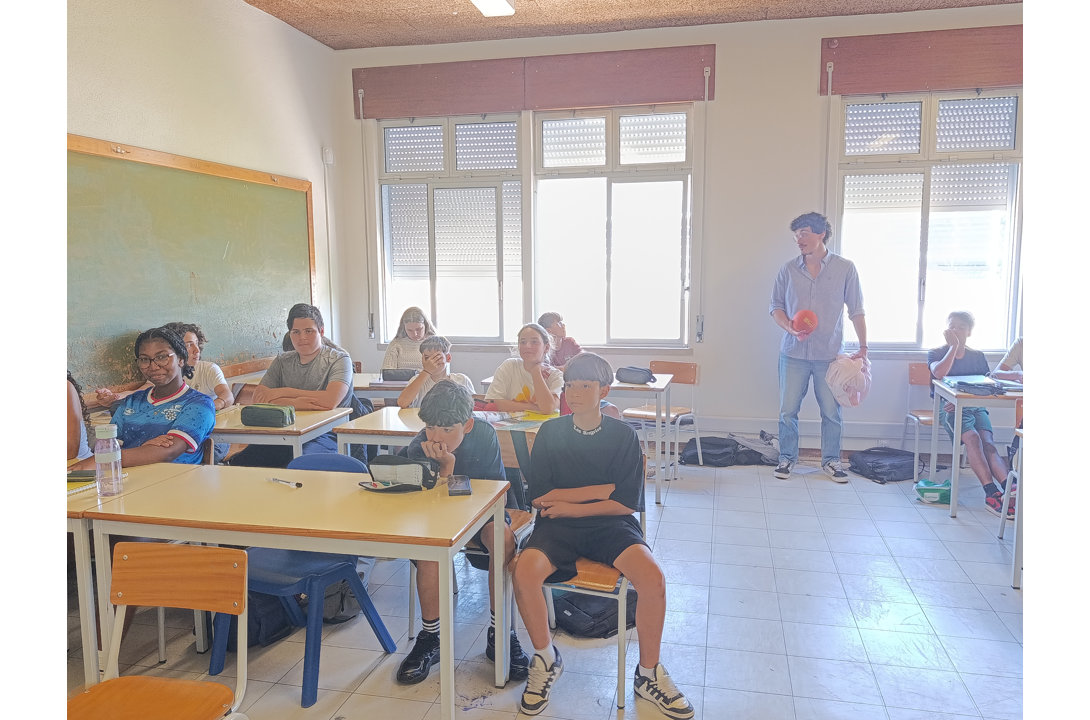 Alunos em Oeiras